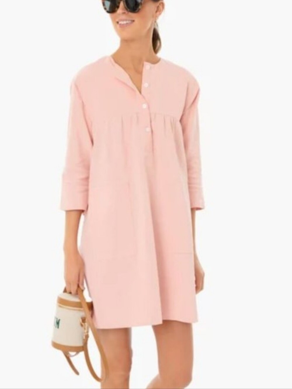 Tuckernuck Pomander Place Pink Tunic Medium